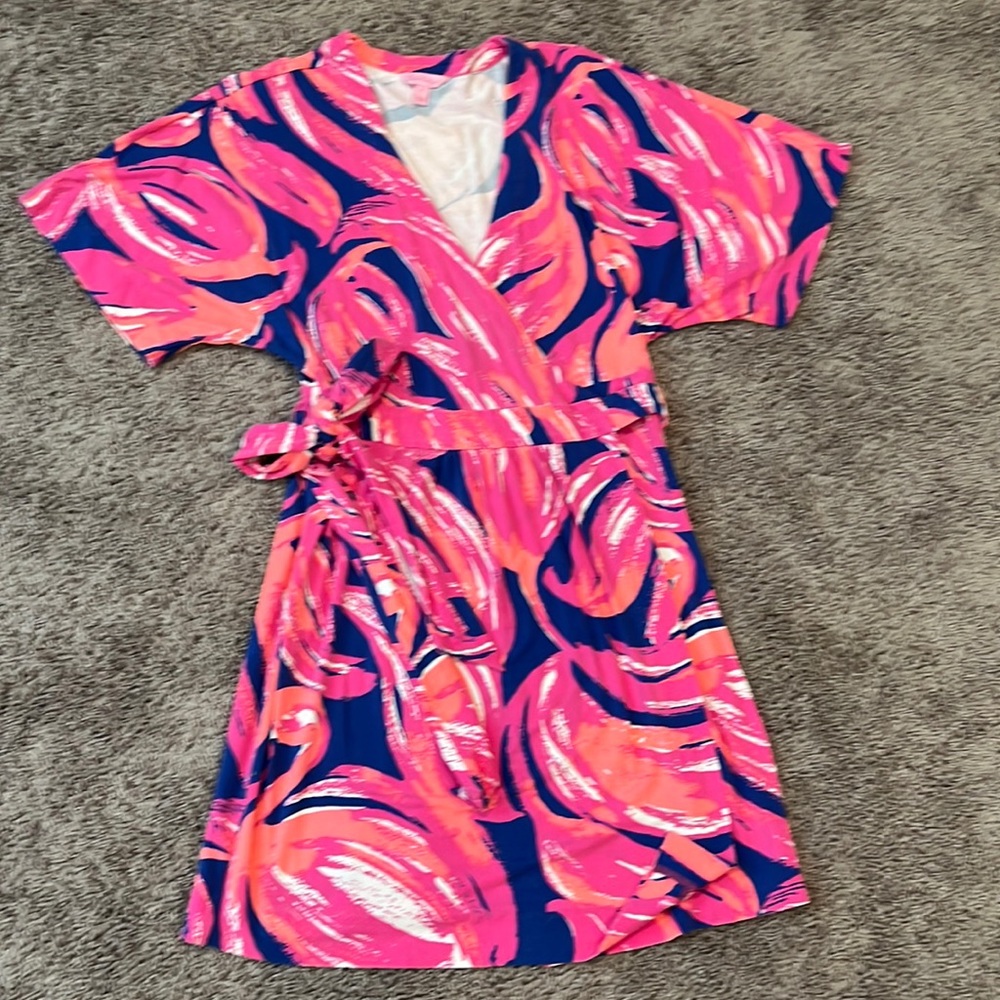 Lilly Pulitzer wrap dress